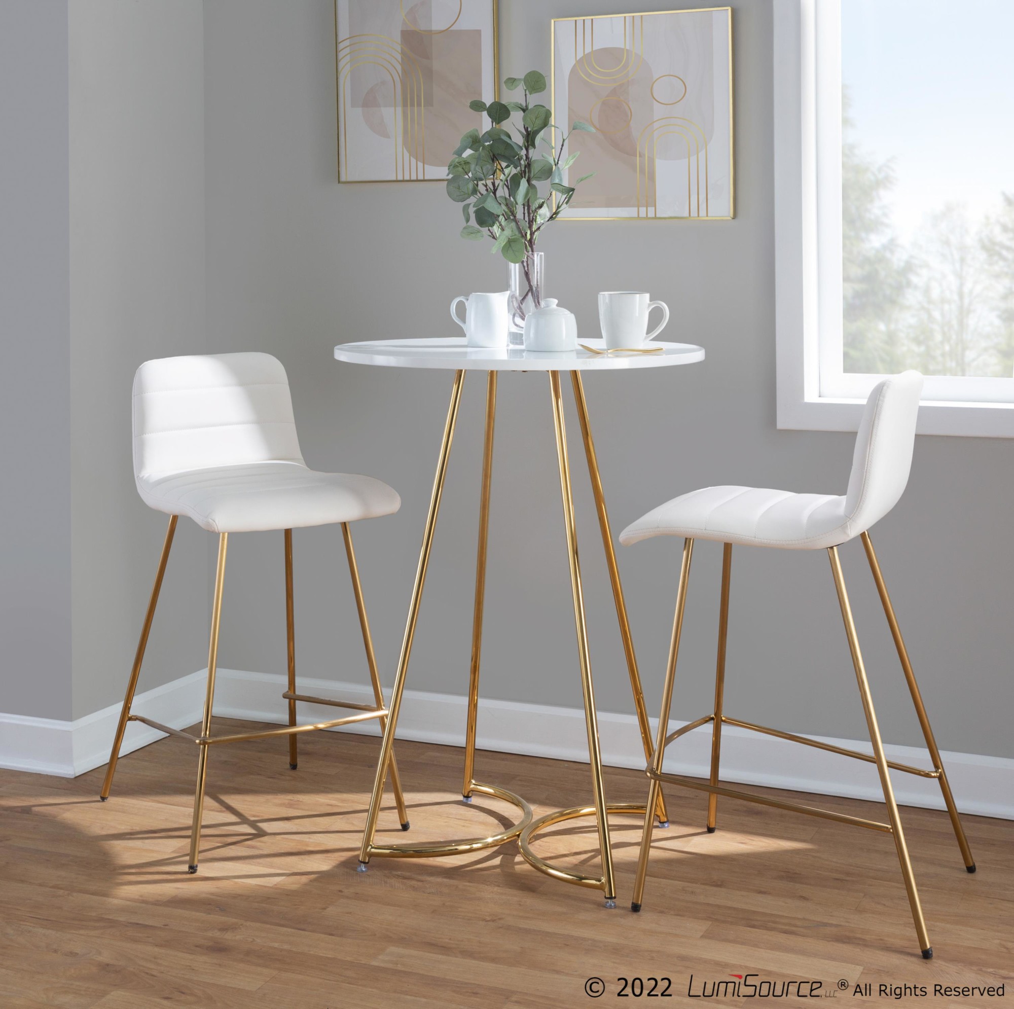 Marco Fixed-height Counter Stool - Set Of 2